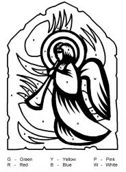 plansa de colorat matematica distractiva #7