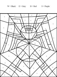 plansa de colorat matematica distractiva #21