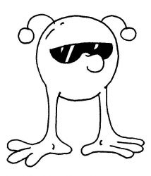 plansa de colorat monstruleti #5