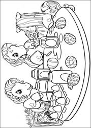 plansa de colorat my little poney #16