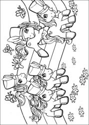 plansa de colorat my little poney #9