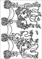 plansa de colorat my little poney #11
