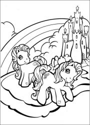 plansa de colorat my little poney #20