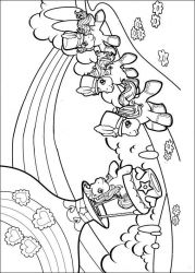plansa de colorat my little poney #15