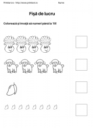 fise de lucru pentru  numere #12