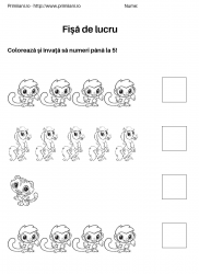 fise de lucru pentru  numere #11