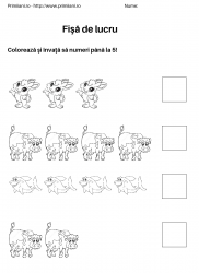 fise de lucru pentru  numere #17