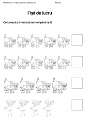 fise de lucru pentru  numere #18