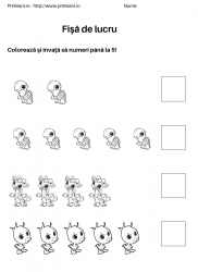 fise de lucru pentru  numere #19