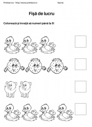 fise de lucru pentru  numere #21