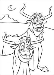 plansa de colorat o ferma trasnita #19