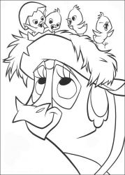 plansa de colorat o ferma trasnita #2