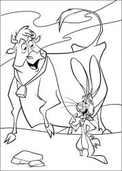 plansa de colorat o ferma trasnita #7