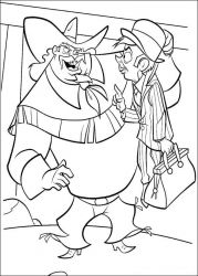 plansa de colorat o ferma trasnita #8