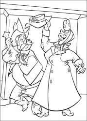 plansa de colorat o ferma trasnita #6