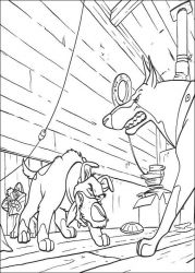 plansa de colorat oliver #13