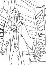 plansa de colorat oliver #17