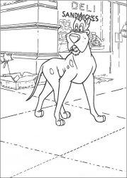 plansa de colorat oliver #21