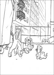 plansa de colorat oliver #2