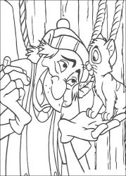 plansa de colorat oliver #3