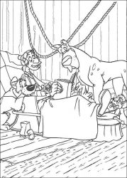 plansa de colorat oliver #6