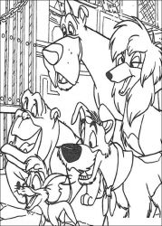 plansa de colorat oliver #7