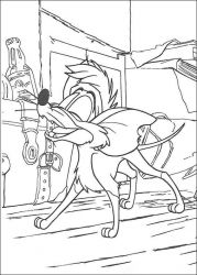 plansa de colorat oliver #8