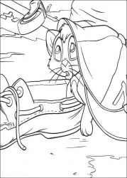 plansa de colorat oliver #17