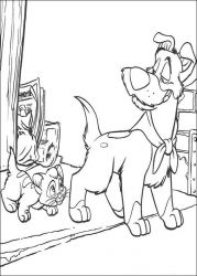 plansa de colorat oliver #19