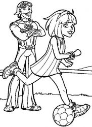 plansa de colorat oraselul lenes #17