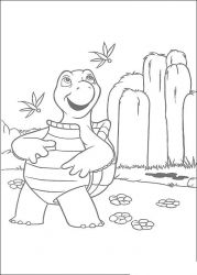 plansa de colorat over the hedge #2