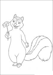 plansa de colorat over the hedge #8