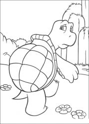 plansa de colorat over the hedge #18