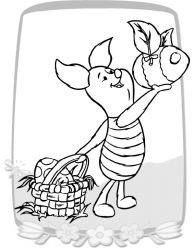 plansa de colorat paste #9