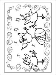 plansa de colorat paste #21