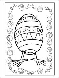 plansa de colorat paste #3