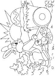 plansa de colorat paste #16