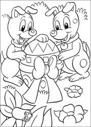 plansa de colorat paste #10