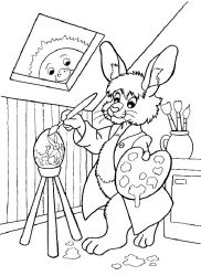 plansa de colorat paste #14