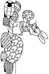 plansa de colorat paste #12