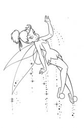 plansa de colorat peter pan #18