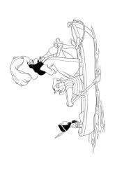 plansa de colorat peter pan #21