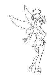 plansa de colorat peter pan #14