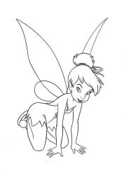 plansa de colorat peter pan #16