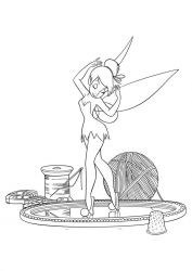 plansa de colorat peter pan #17