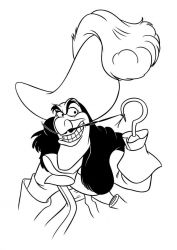 plansa de colorat peter pan #20