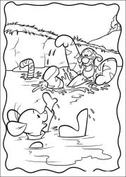 plansa de colorat piglet #11