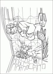 plansa de colorat piratii din caraibe #2