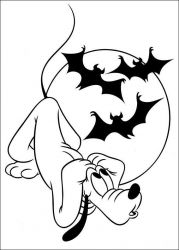 plansa de colorat pluto #10