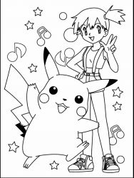 plansa de colorat pokemon #15